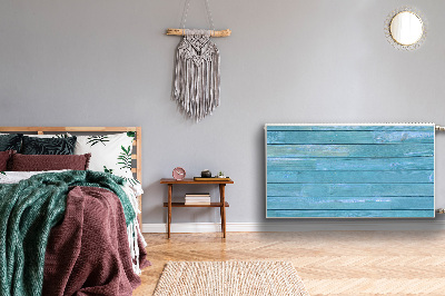 Magnetiskt radiatorskydd Blå brädor
