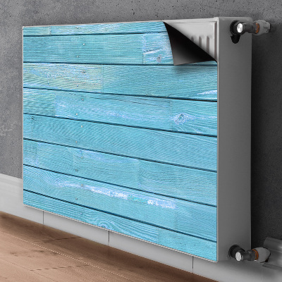 Magnetiskt radiatorskydd Blå brädor