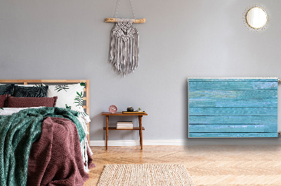 Magnetiskt radiatorskydd Blå brädor