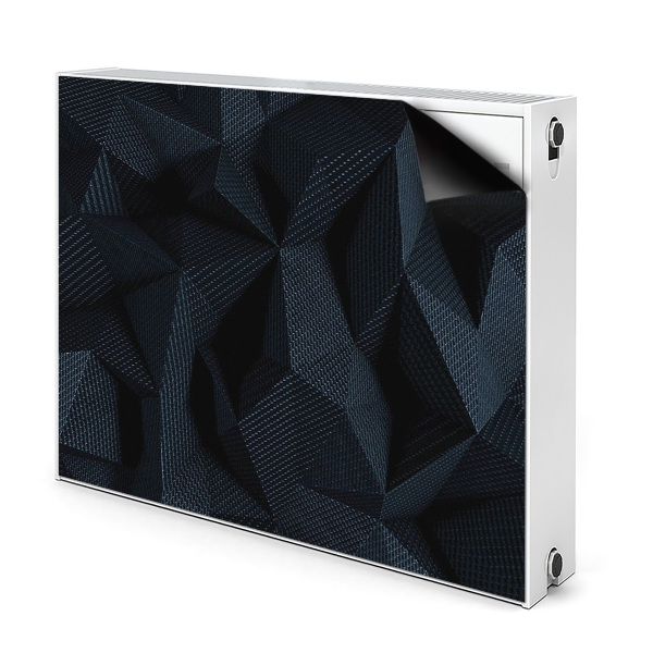 Magnetisk radiatorkåpa Geometrisk 3D-grafik
