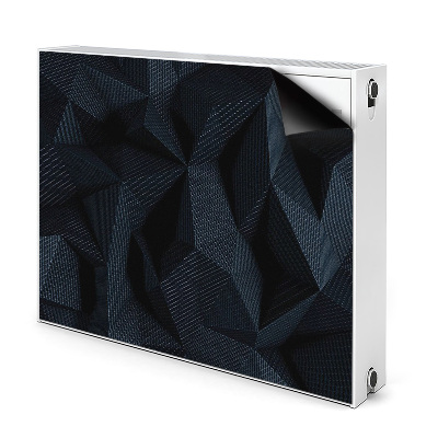 Magnetisk radiatorkåpa Geometrisk 3D-grafik