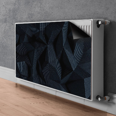 Magnetisk radiatorkåpa Geometrisk 3D-grafik