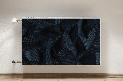 Magnetisk radiatorkåpa Geometrisk 3D-grafik