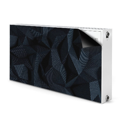 Magnetisk radiatorkåpa Geometrisk 3D-grafik