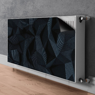 Magnetisk radiatorkåpa Geometrisk 3D-grafik