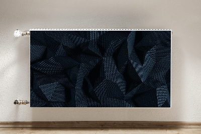 Magnetisk radiatorkåpa Geometrisk 3D-grafik