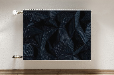 Magnetisk radiatorkåpa Geometrisk 3D-grafik