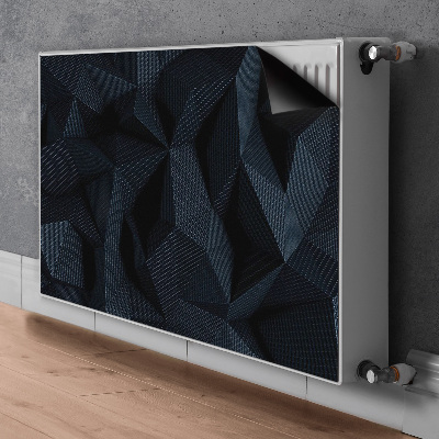 Magnetisk radiatorkåpa Geometrisk 3D-grafik