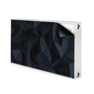 Magnetisk radiatorkåpa Geometrisk 3D-grafik