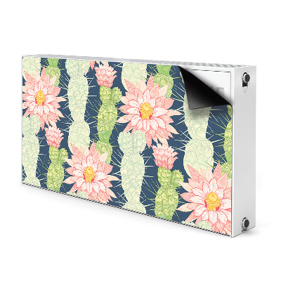 Magnetisk radiatorkåpa Kaktus blommor