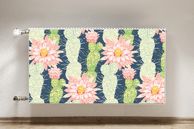 Magnetisk radiatorkåpa Kaktus blommor