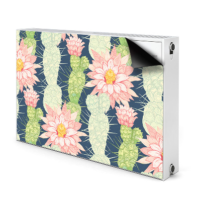 Magnetisk radiatorkåpa Kaktus blommor