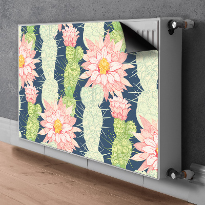 Magnetisk radiatorkåpa Kaktus blommor