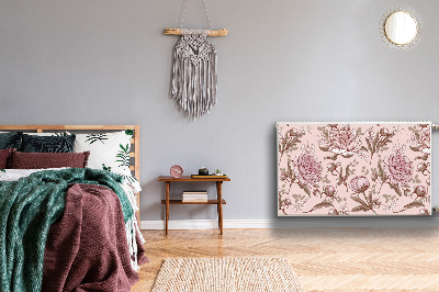 Magnetiskt radiatorskydd Rosa pioner
