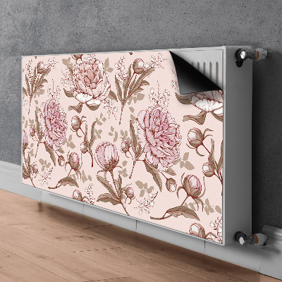Magnetiskt radiatorskydd Rosa pioner
