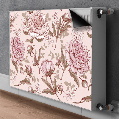 Magnetiskt radiatorskydd Rosa pioner