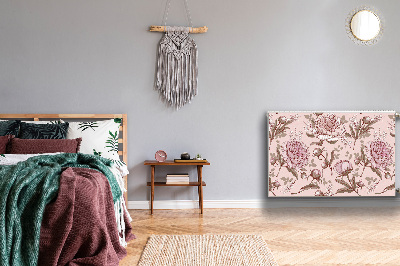 Magnetiskt radiatorskydd Rosa pioner