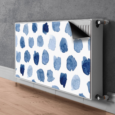 Magnetisk radiatorkåpa Bläckprickar