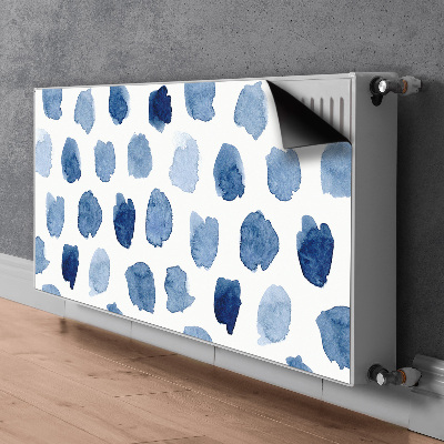 Magnetisk radiatorkåpa Bläckprickar
