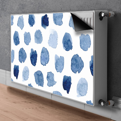 Magnetisk radiatorkåpa Bläckprickar