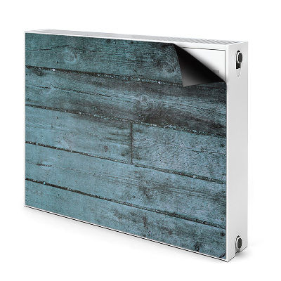 Magnetisk radiatorkåpa Blå brädor