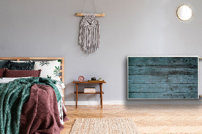 Magnetisk radiatorkåpa Blå brädor