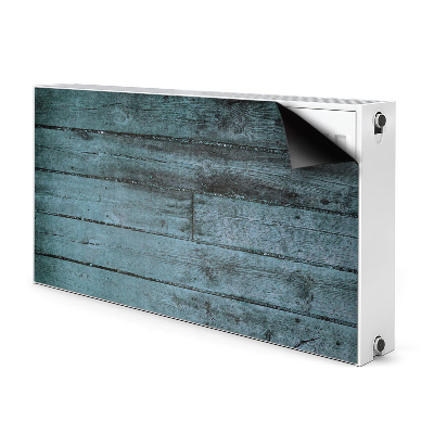 Magnetisk radiatorkåpa Blå brädor