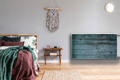 Magnetisk radiatorkåpa Blå brädor