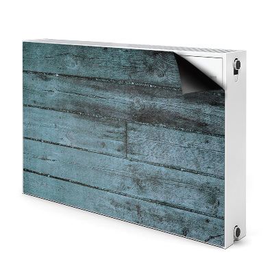 Magnetisk radiatorkåpa Blå brädor