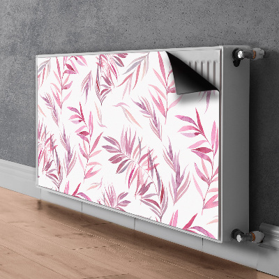 Magnetisk radiatorkåpa Rosa löv