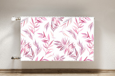 Magnetisk radiatorkåpa Rosa löv