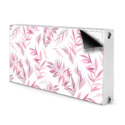 Magnetisk radiatorkåpa Rosa löv