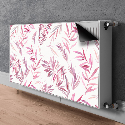 Magnetisk radiatorkåpa Rosa löv