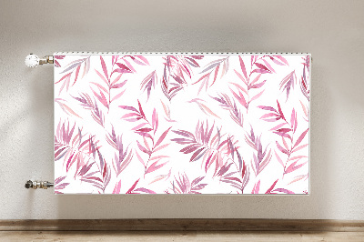 Magnetisk radiatorkåpa Rosa löv