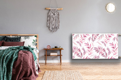 Magnetisk radiatorkåpa Rosa löv