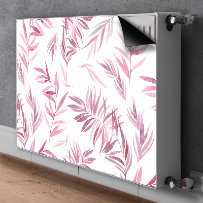 Magnetisk radiatorkåpa Rosa löv