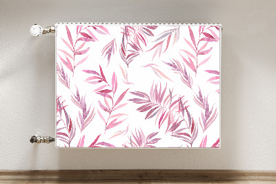 Magnetisk radiatorkåpa Rosa löv