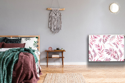 Magnetisk radiatorkåpa Rosa löv
