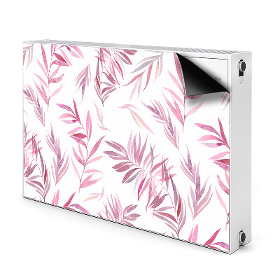 Magnetisk radiatorkåpa Rosa löv