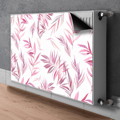 Magnetisk radiatorkåpa Rosa löv