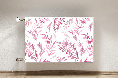 Magnetisk radiatorkåpa Rosa löv