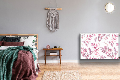 Magnetisk radiatorkåpa Rosa löv