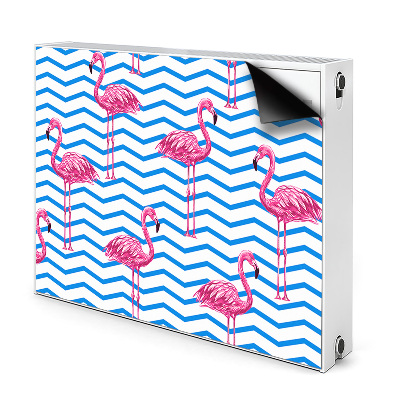 Magnetisk radiatorkåpa Flamingos