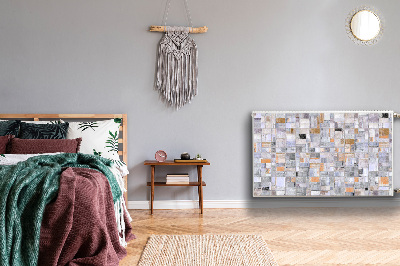 Magnetiskt radiatorskydd Färgglada plattor
