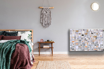 Magnetiskt radiatorskydd Färgglada plattor