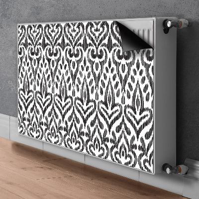 Magnetisk radiatorkåpa Afrikanskt mönster