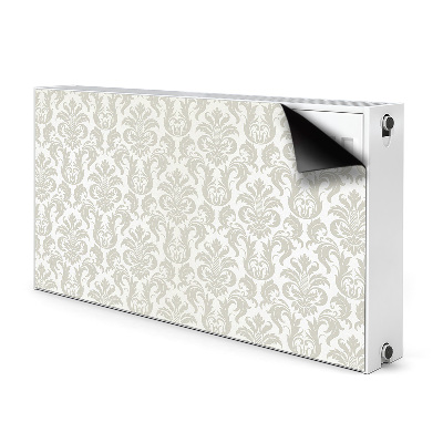 Magnetiskt radiatorskydd Blommig tapet