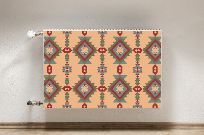 Magnetisk radiatorkåpa Indiska motiv