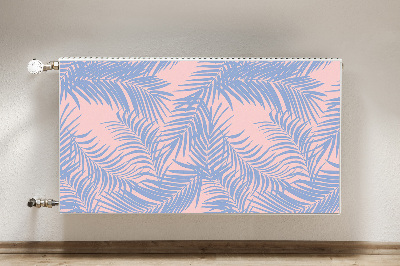 Magnetiskt radiatorskydd Blå löv