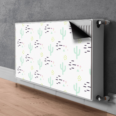 Magnetiskt radiatorskydd Kaktusar